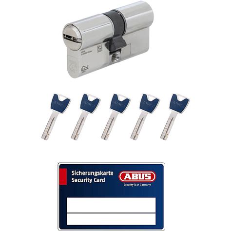 Abus EC880 Profilzylinder 30/30 vs. - 5 Schl. | Expert-Security.de