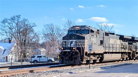 Northbound NS Intermodal On Track One YouTube