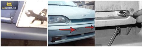 Снятие и установка бамперов на автомобилях ваз 2114 своими руками