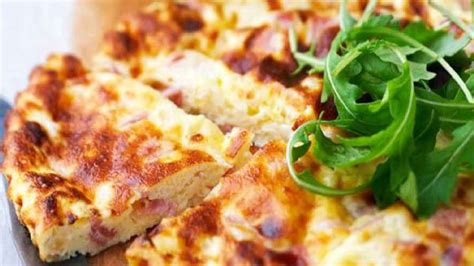 Quiche lorraine mais sans pâte testez cette recette originale Elle