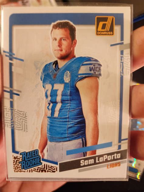 Sam LaPorta Canvas 12 Prices Rookie 2023 Panini Donruss