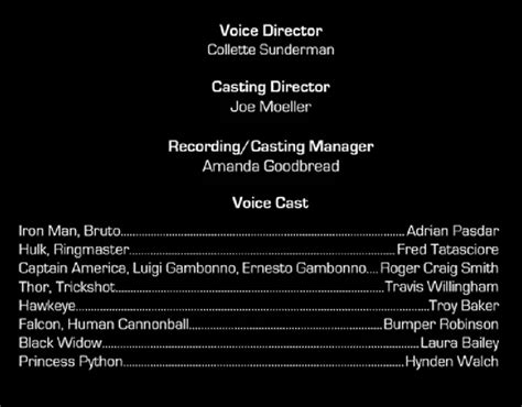 Human Cannonball Voice Avengers Assemble Tv Show Behind The Voice Actors