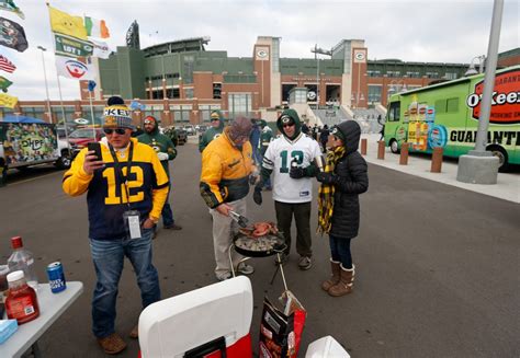 Lambeau Field Parking Lot Map