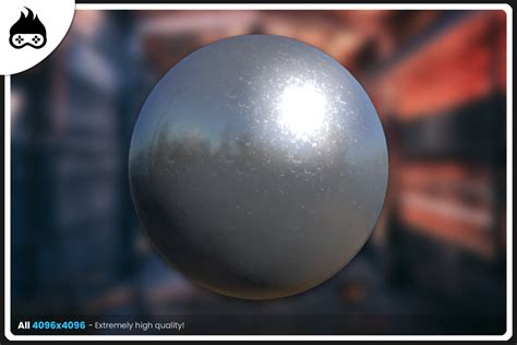 100+ Realistic Metal Textures