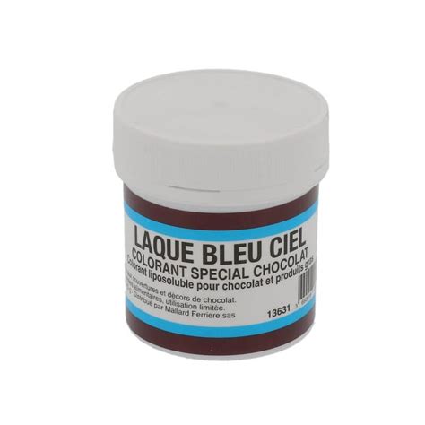 Colorant Laque Blue Ciel Liposolubil Pentru Ciocolata 15g Mallard Ferriere