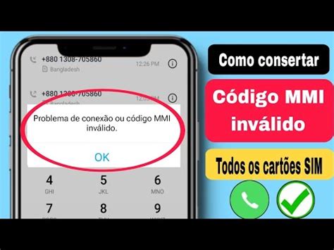 Como Corrigir Problema De Conex O Ou C Digo Mmi Inv Lido Como