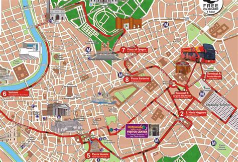 Hop On Hop Off Sightseeing Bus Tour Rome Vakn