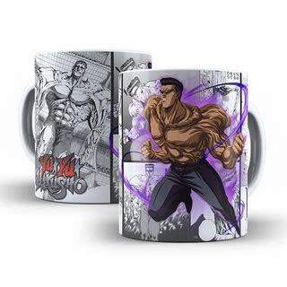 Caneca Yu Yu Hakusho Yusuke Toguro Kurama Porcelana Ml Shopee Brasil