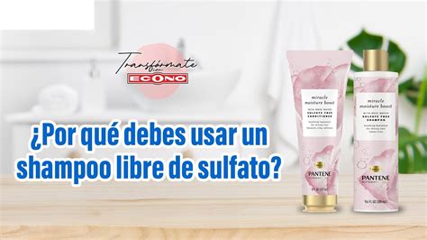 Transf Rmate Con Econo Beneficios De Usar Un Shampoo Libre De Sulfato