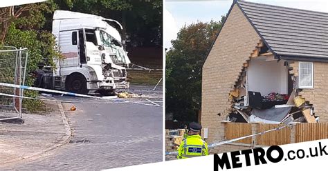 Woman Killed As Lorry Crashes Into House During Police Chase Near