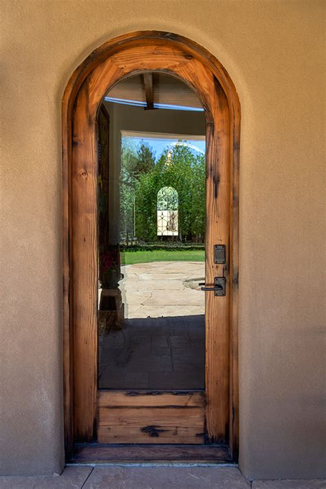 Arched Door - La Puerta Originals - Custom Exterior Door This arched ...