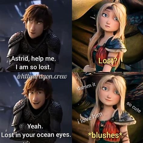 HTTYD 😎 on Instagram: “Damm it Astrid! You have so cute boy! 💜 . . Q ...