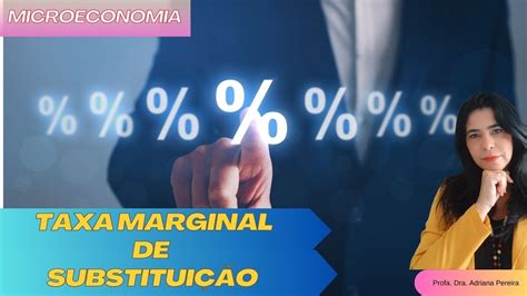 Vídeo 03 Microeconomia I Taxa Marginal de Substituição YouTube