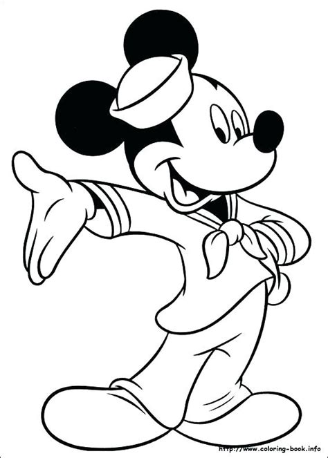 Mickey Mouse Baseball Coloring Pages At Free