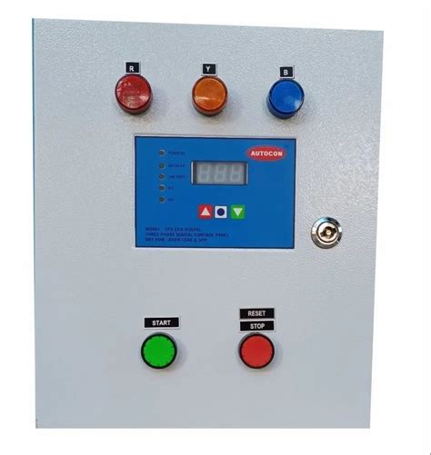 Three Phase 415 V 7 5HP Digital Control Panel Upto 2000 Amps At Rs