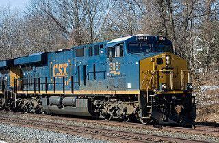 (ES44AH). CSX #3142. GE Evolution Series locomotive. A G.E. ES44AC ...