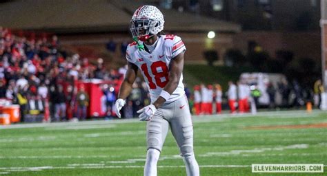 Marvin Harrison Jr Among 12 Semifinalists For Biletnikoff Award Eleven Warriors