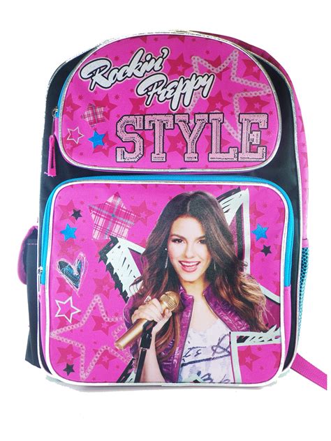 Victorious Victoria Justice Backpack - Rockin 16" Large Girls School ...