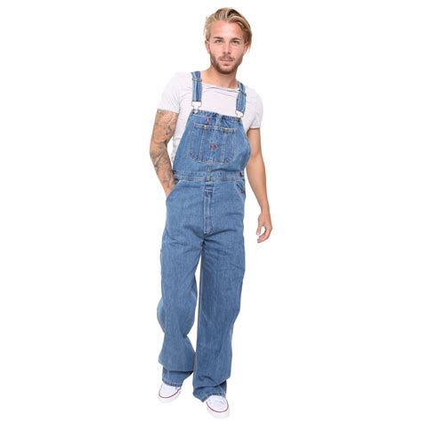 Men S Denim Dungarees Jeans Bib And Brace Overall Pro Heavy Duty Workwear Pants Ebay