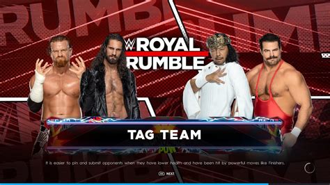 WWE 2K22 Seth Rollins Murphy Austin Theory Vs Shinsuke Nakamura