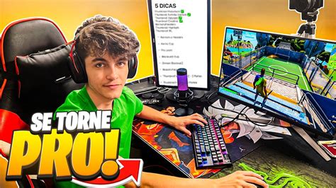 5 DICAS DE COMO SE TORNAR UM JOGADOR PROFISSIONAL YouTube