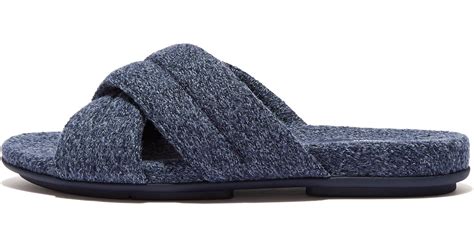 Fitflop Wool Gracie E01 in Midnight Navy (Blue) | Lyst