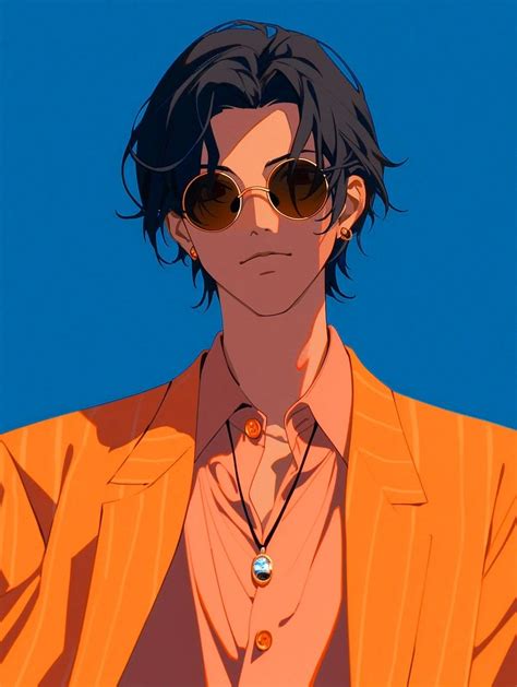 Cool Anime Character With Sunglasses