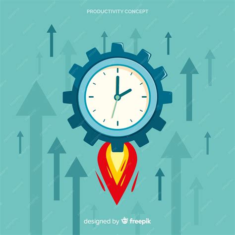 Premium Vector Modern Hand Drawn Productivity Concept