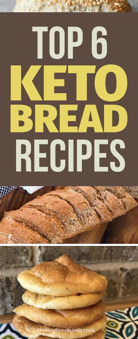 6 Best Easy Keto Bread Recipes Low Carb Bread For Ketogenic Diet