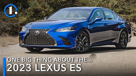 One Big Thing About The 2023 Lexus ES 350: Best. Seats. Ever.