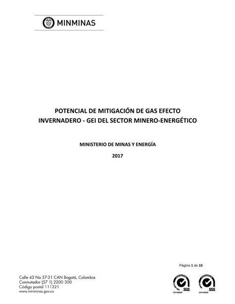 Pdf Potencial De MitigaciÓn De Gas Efecto Invernadero … Pdfslide Tips