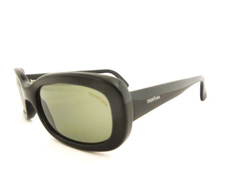 Tehama Lady Godiva Women S Black Rectangular Sunglasses New Old Stock Etsy