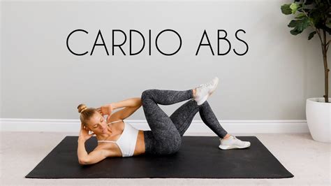 10 Min Cardio Abs Workout At Home Equipment Free Fat Burn