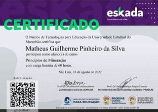 Certificado Curso Minera O Pdf