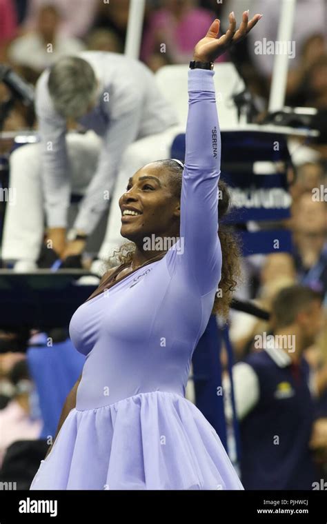 Serena Williams Tennis Us Open Photo By John Barrett