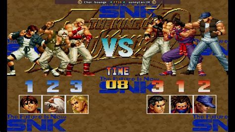 KOF95 The King Of Fighters 95 拳皇95 Choi bounge kr vs sunnyLarc24 jp