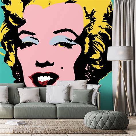 Tapeta Kultna Marilyn Monroe U Pop Art Dizajnu Dovido Hr