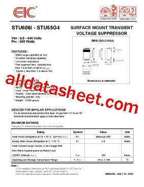 STU6520 Datasheet PDF EIC Discrete Semiconductors