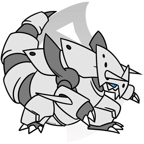 Mega Aggron By Crantime On Deviantart