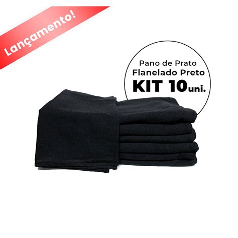 Kit Pano De Prato Preto Santa Margarida Sacaria Tipo P De Galinha