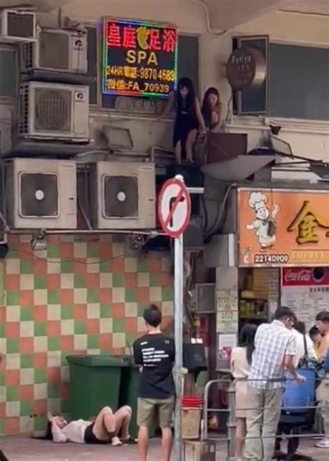 北角足浴店3女子攀窗避掃黃 一人躍下墮地撻痛臀部｜即時新聞｜港澳｜oncc東網