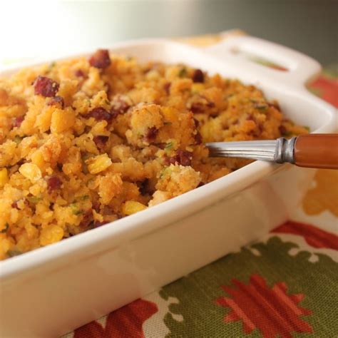 Cornbread And Andouille Dressing