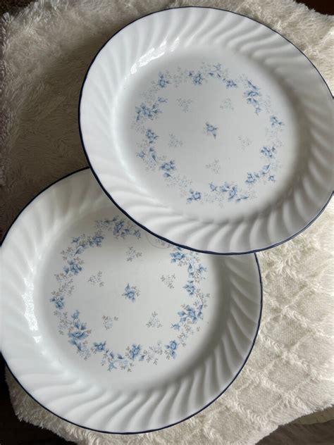 Discontinued Corelle Pattern Blue Fleur Etsy