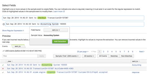 Field Extractor Select Fields Step Splunk Documentation