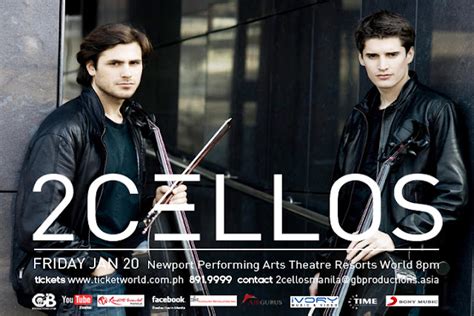 The Social Media Chameleon's Racing Thoughts: THE HOT CONCERT: 2CELLOS ...