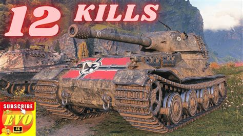 VK 72 01 K 12 Frags 11 6K Damage World Of Tanks WoT Tank Battle YouTube