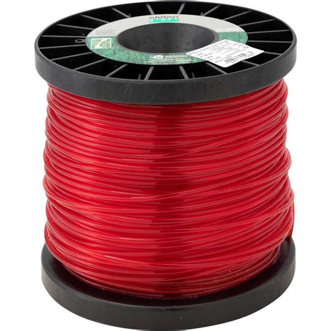 Fio De Nylon 3 0 Mm X 124 M Vermelho Perfil Redondo 7185 EKILON