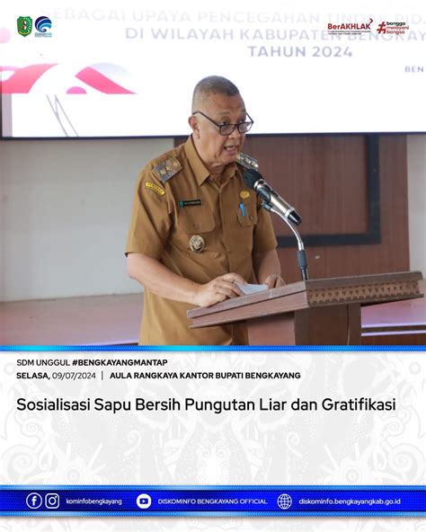 Sosialisasi Sapu Bersih Pungutan Liar Dan Gratifikasi Kabupaten