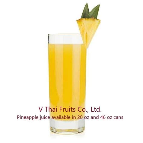 Buy Canned Pineapple Juice - Ready To Drink from V THAI FRUITS CO., LTD., Thailand | Tradewheel.com