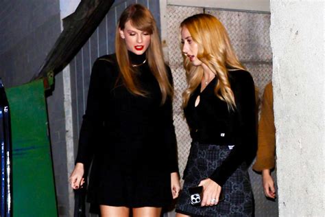 Taylor Swift and Brittany Mahomes Step Out in Matching Mini Skirts